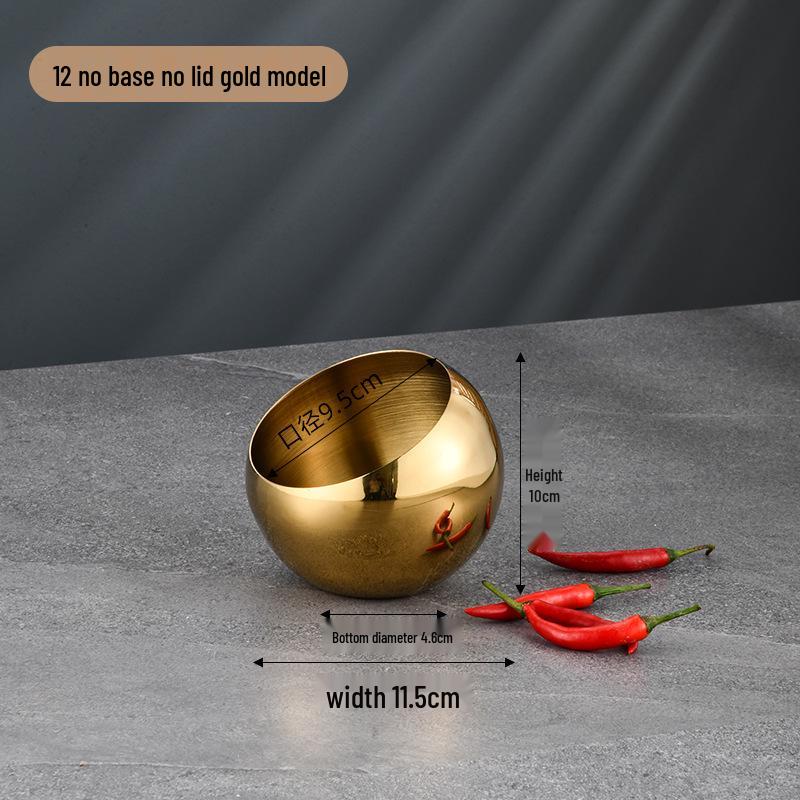 Stainless Steel Slanted Mixing Bowl Set with Lid, Ideal for Seasoning, Sauces & Condiments