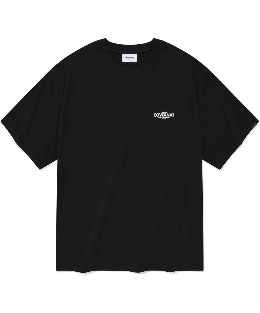 COVERNAT Passport T-Shirt Black