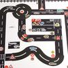 1 PCS Railway Train Curve Tape, 5m Long Washi Material, Handmade Road Sticker, Scrapbook Label Masking Tape