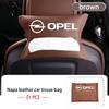 For Opel Car Seat Headrest Tissue Box Hanging Paper Towel Protetor Cover Organizer Tool Meriva Mokka Grandland Vectra Zafira BX8
