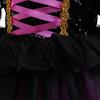 Hexen-Tüllrock für Kinder Halloween Cosplay Kostüm für Mädchen