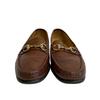 COLE HAAN Horsebit leather loafers Brown leather Women Used
