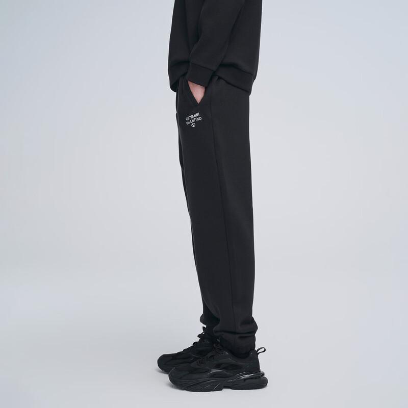 GIOVANNI VALENTINO Men's Wool Blend Fleece-Lined Tapered Sweatpants