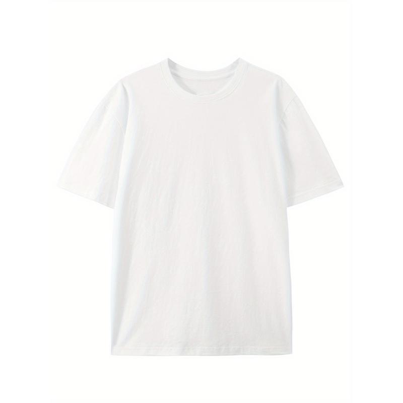 Men's Graphic T-shirt with Fashionable Prints, Featuring Unique and Creative Patterns on a Round-neck Design. Made of Pure Cotton, It's a Trendy