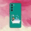 P-Paul Bigmouth F-Frank-PF Phone Case For Samsung Galaxy A73,A72,A71,A70,A53,A52,A51,Others Soft Black Cover