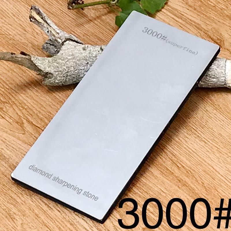 Knife Sharpener Sharpening Stone Diamond Grindstone with Bamboo Base Non-slip Base Diamond Slate Daily Sharpening Cutting Edge