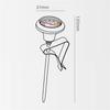 A96I-Milk Foam Thermometer Pointer Thermometer Pour-Over Coffee Mechanical Thermometer Cafe Tool Kitchen Accessories