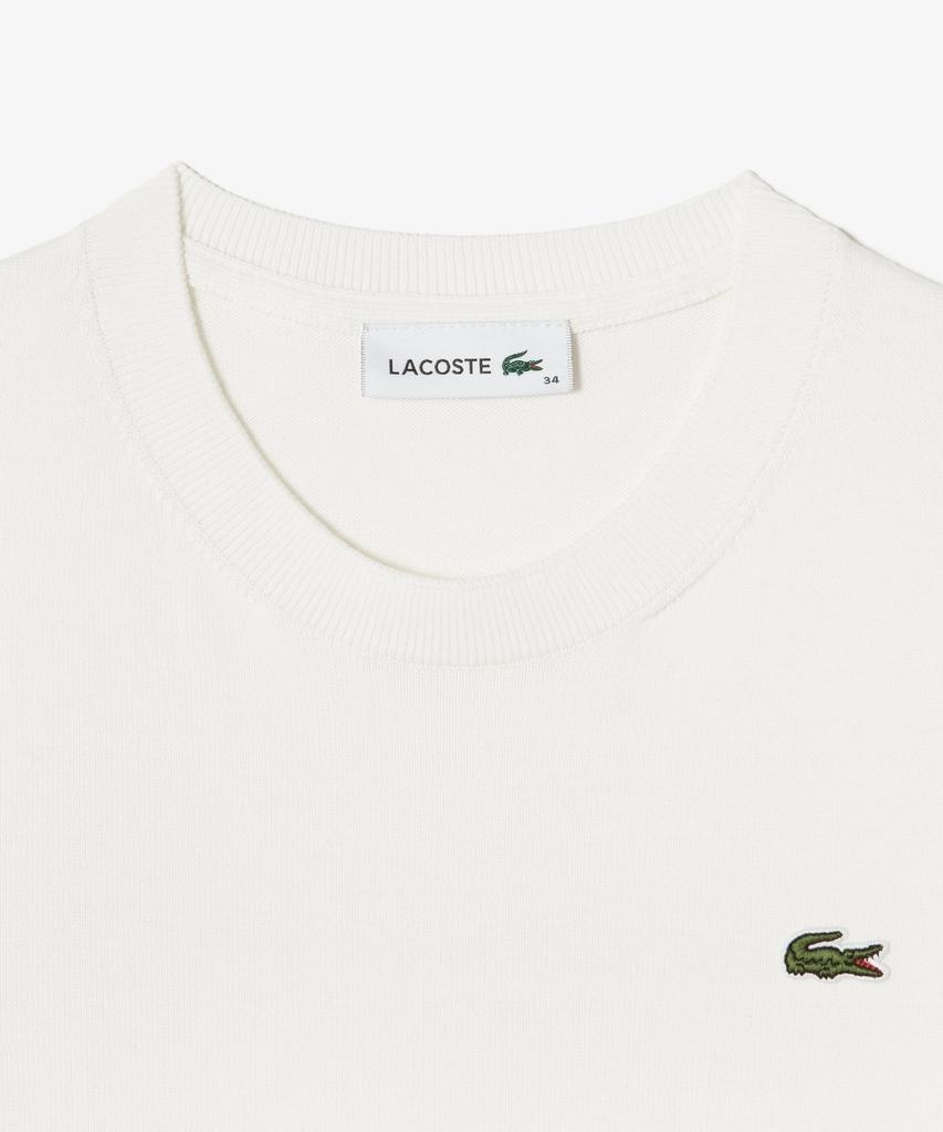 LACOSTE Women'S Basic Crew Neck Short Sleeve Sweater Af115E-56G 70V