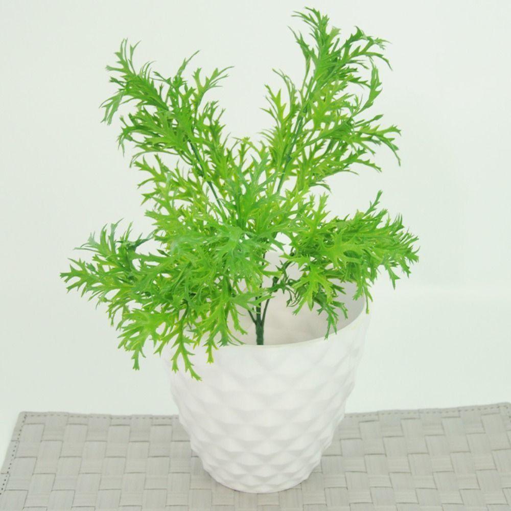 

Handmade Artificial Green Plant Real Touch Fake Plant Home Garden Decor
