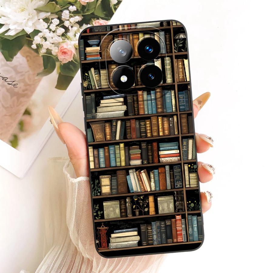 For Xiaomi Redmi Note 14 Pro Plus Case 14Pro 4G Soft Silicone Cover flower Cherry Phone Case For Redmi Note14 14Pro+ Coque Funda