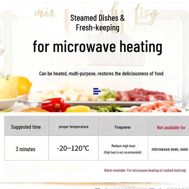 Baijie Double-layer Microwave Steamer