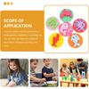 NUOBESTY Kids Painting Sponge 6Pcs EVA Paint Stamper Ocean Animal Pattern Sponge Painting Shapes Early Learning Finger Paint Sponge Craft Drawing
