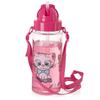 Trinkflasche Kinderflasche mit Strohhalm für Getränke Wasser Saft Reise zum Trinken