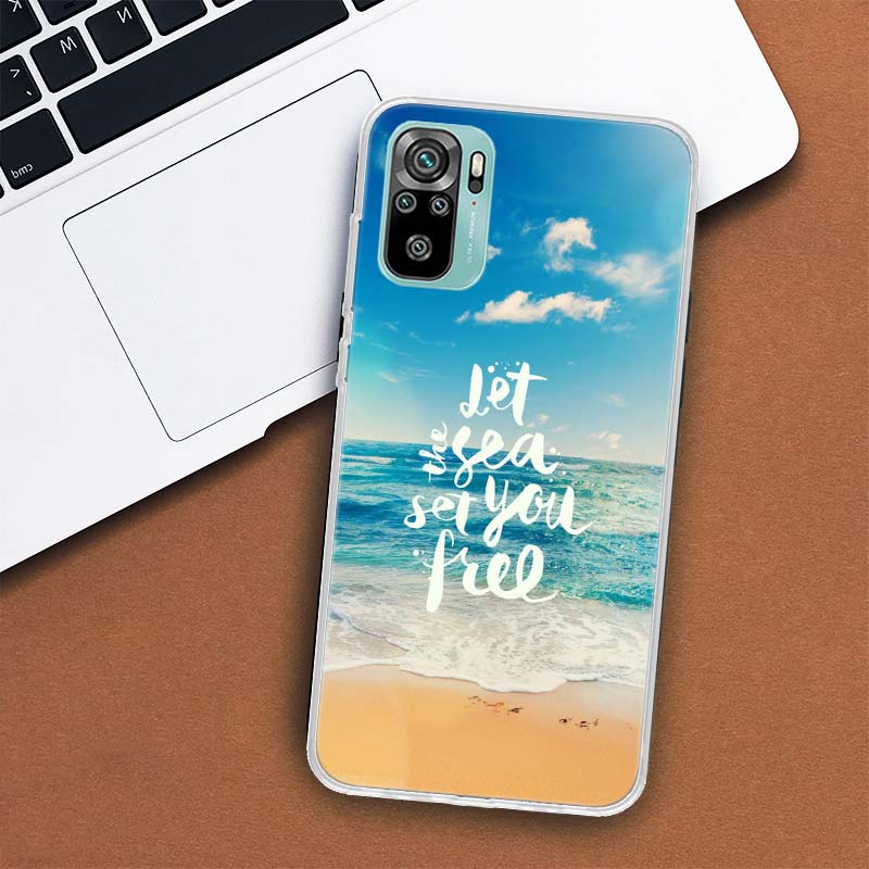 Travel Mountain Beach Proverb Phone Case For Xiaomi Redmi 10 10C 10A 9T 9C 9A 9 Prime 8 8A 7 7A 6 6A K20 K30 K40 Pro S2 Fundas C