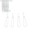 20pcs 7.28 Inch Pattern Hangers Galvanized Steel Paper Storage Hanging Hook  Pattern Making