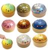 Glitzer-Knödel Squishies Stressbälle Virales Fidget-Spielzeug Bunte Simulation Gedämpfte Brötchen Dekompressionsspielzeug gegen Angst