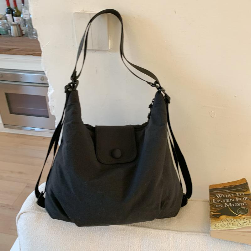 

High-value retro large-capacity bag women s winter commuting fashionable casual simple tote bag women чорний