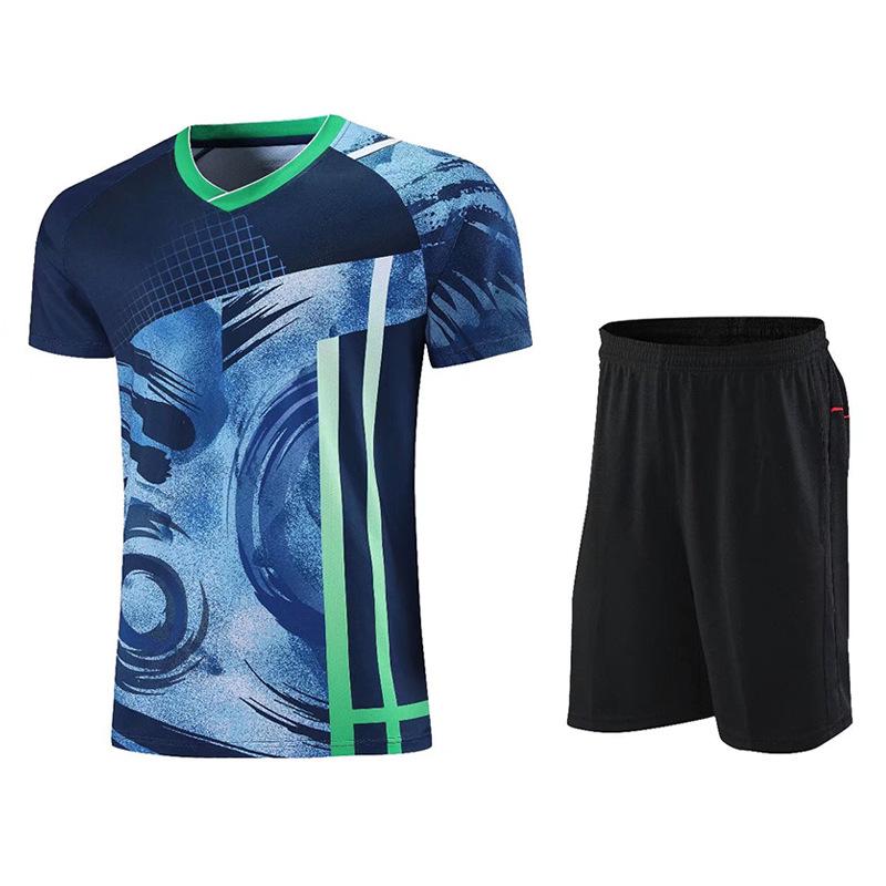 

Новые акции: Мужской и женский дышащий влагоотводящий комплект волейбольной формы – тренировочная и соревновательная футболка с коротким рукавом L