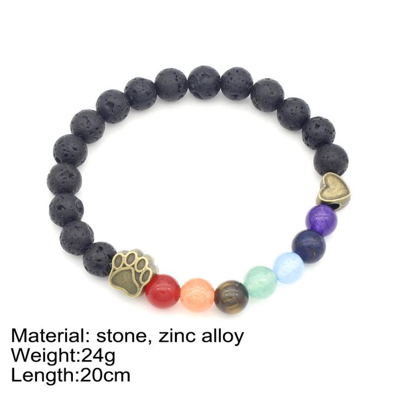 Trendy European & American Pulse Dog Paw Wheel Bracelet Bangle—Hot New Ornament in Stock