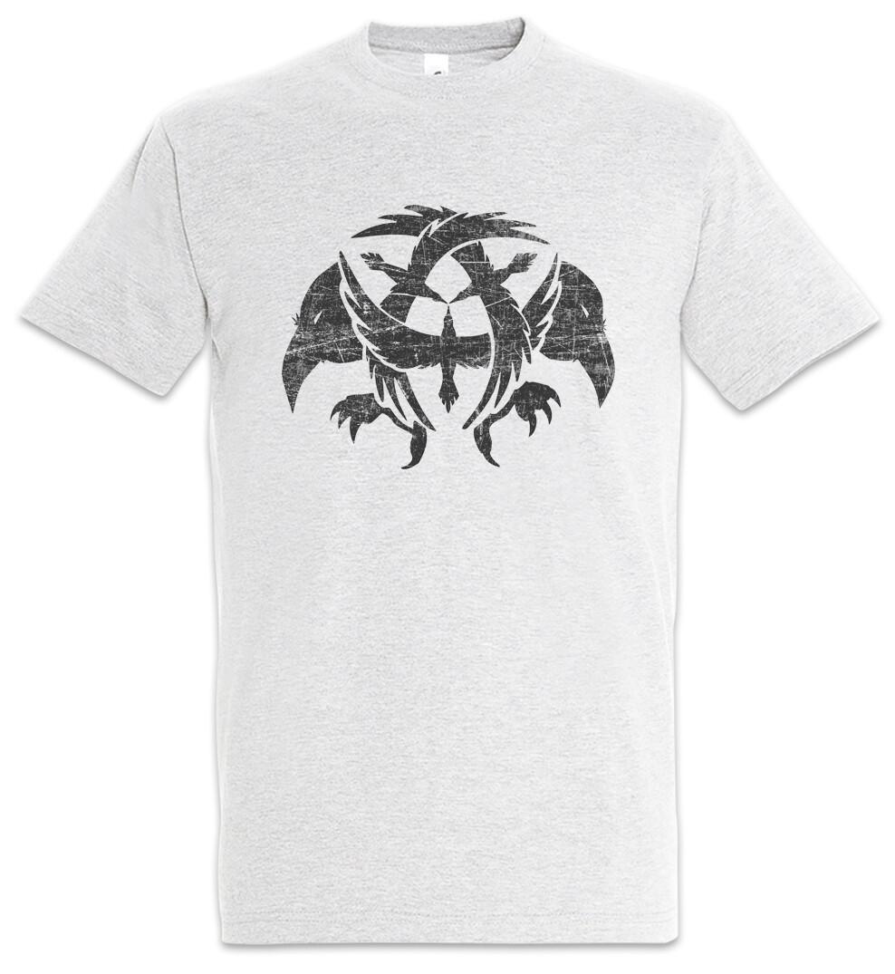 26 Ravens Mens T-Shirt Raven Hugin Munin Asgard Ragnar Vikings Runes Thor Odhin- Unisex T-Shirt M