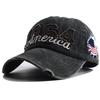 Snapback Adjustable Style Street Urban Hop Hip Stitching Embroidery Embroidered 1964 With Washed Vintage Cap Baseball Cotton School Old Women  Men