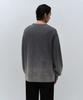 Musinsa Standard Gradient Ribbed Crew Neck Knit [Charcoal Gray]
