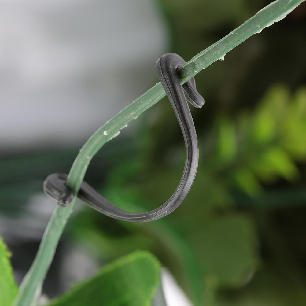 100Pcs Grape Grafting Clips Garden Plant Vegetable Vine Fixing Clamp Black