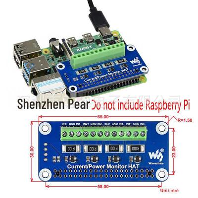 Raspberry Pi Serie Monitor für Strom, Spannung & Leistungsaufnahme