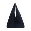 Korean version of fashion tote bag 2025 new casual large-capacity shoulder bag retro girl foreign style nylon shopping bag