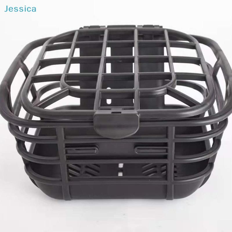 Universalus dviračio priekinis krepšys - Atsparus deformacijai plastikinis krepšys elektriniams dviračiams ir įprastiems dviračiams