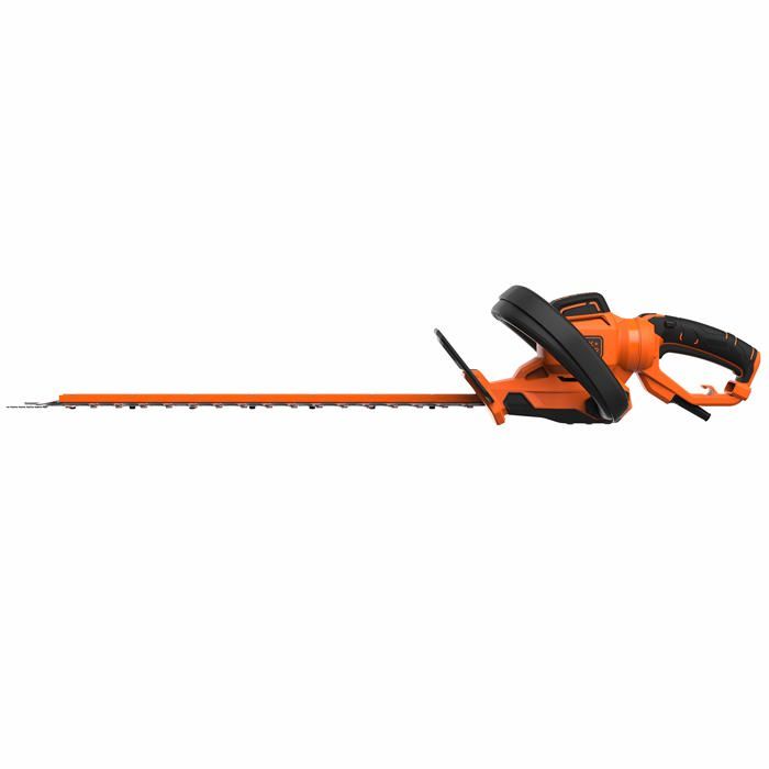 Taille-haie 650W Lame 60 cm Black + Decker Poignée pivotante 5 positions Pas de lame 25mm