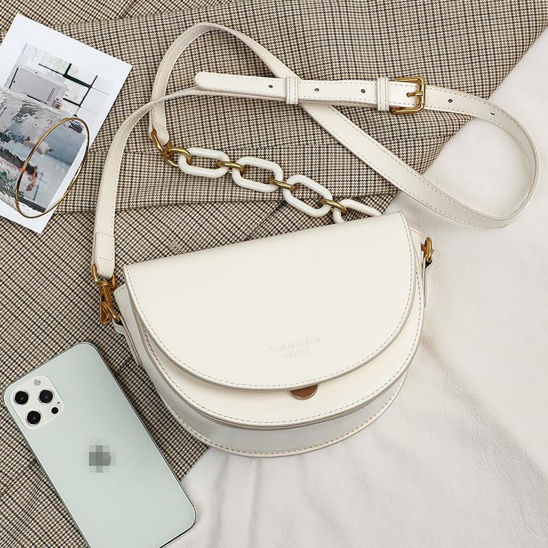 

Летняя сумка через плечо женская 2025 новая женская сумка через плечо сумка-мессенджер коричневая нишевая сумка-седло женская сумка