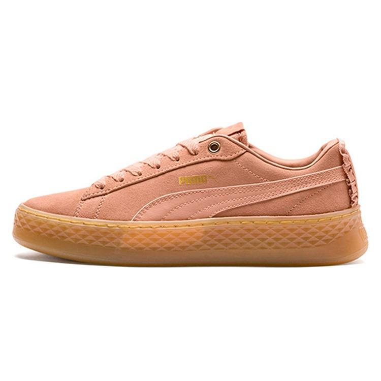 (WMNS) PUMA Smash Platform Frill  Dus Coral  Women s 366928-02 EU 36