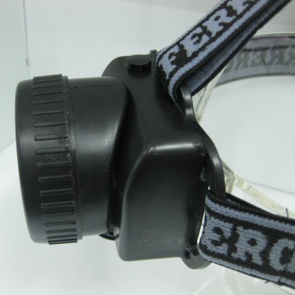 LED High-Intensity Plastic Headlamp for Camping, Fishing & Household Use (7-LED, Model 1597)