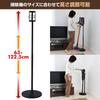 Yamazen Vacuum Cleaner Stand with and V10 Series Vacuum White RCS-30 (WH) (Compatible V6, V7, V8, Cleaners)
