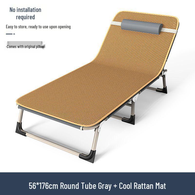 Multifunctional Single Bed Recliner: Perfect for Caregivers, Naps, Offices, Camps, and Rentals - Foldable and Compact.