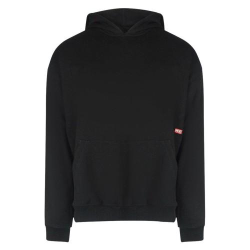 Diesel Mens Graphic Back Print Hoodie