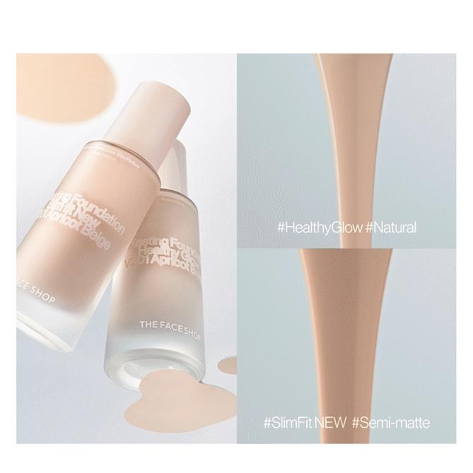 The Face Shop Inklasing Foundation Healthy Glow 35ml (6 Colors)