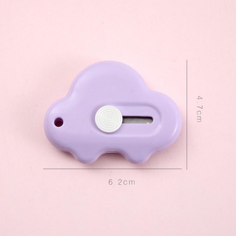 Cute Mini Car Shape Utility Knife Portable Paper Knife Retractable Knife for Unpacking Courier Box Opener