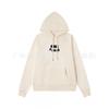 Unisex Embroidered Heart Hoodie Sweatshirt Casual Loose Fit Cotton Pullover Winter