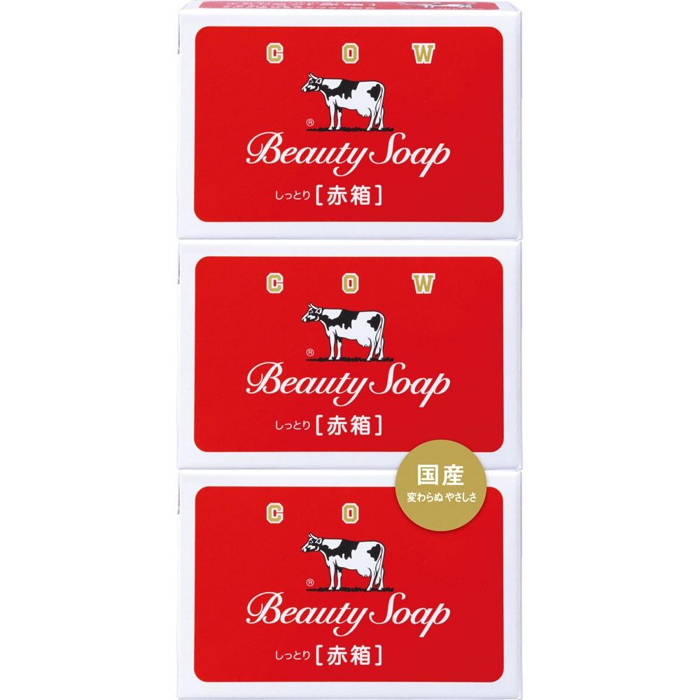 

Cowbrand Red BoX 85g X 3 Cow Soap Kyoshinsha