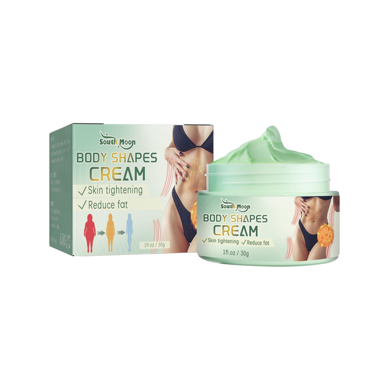 South Moon Body Slimming Cream Natural Body Shaping Fast Weight Loss Burning Fat Improve Smoothness Body Shaping Cream 30g