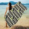 Orla Kiely Blatt Blume Mikrofaser Strandtuch Saugfähig Schnelltrocknend Weich Yoga Schwimmen Resort Bergsteigen Handtuch