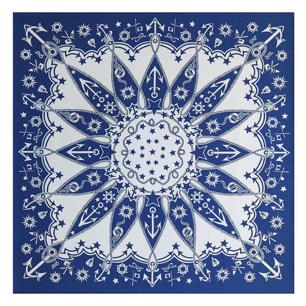 1Pcs Multi-purpose Square Bandana Multi-colored Hiphop Scarf New Headband Headscarf  for Men Women