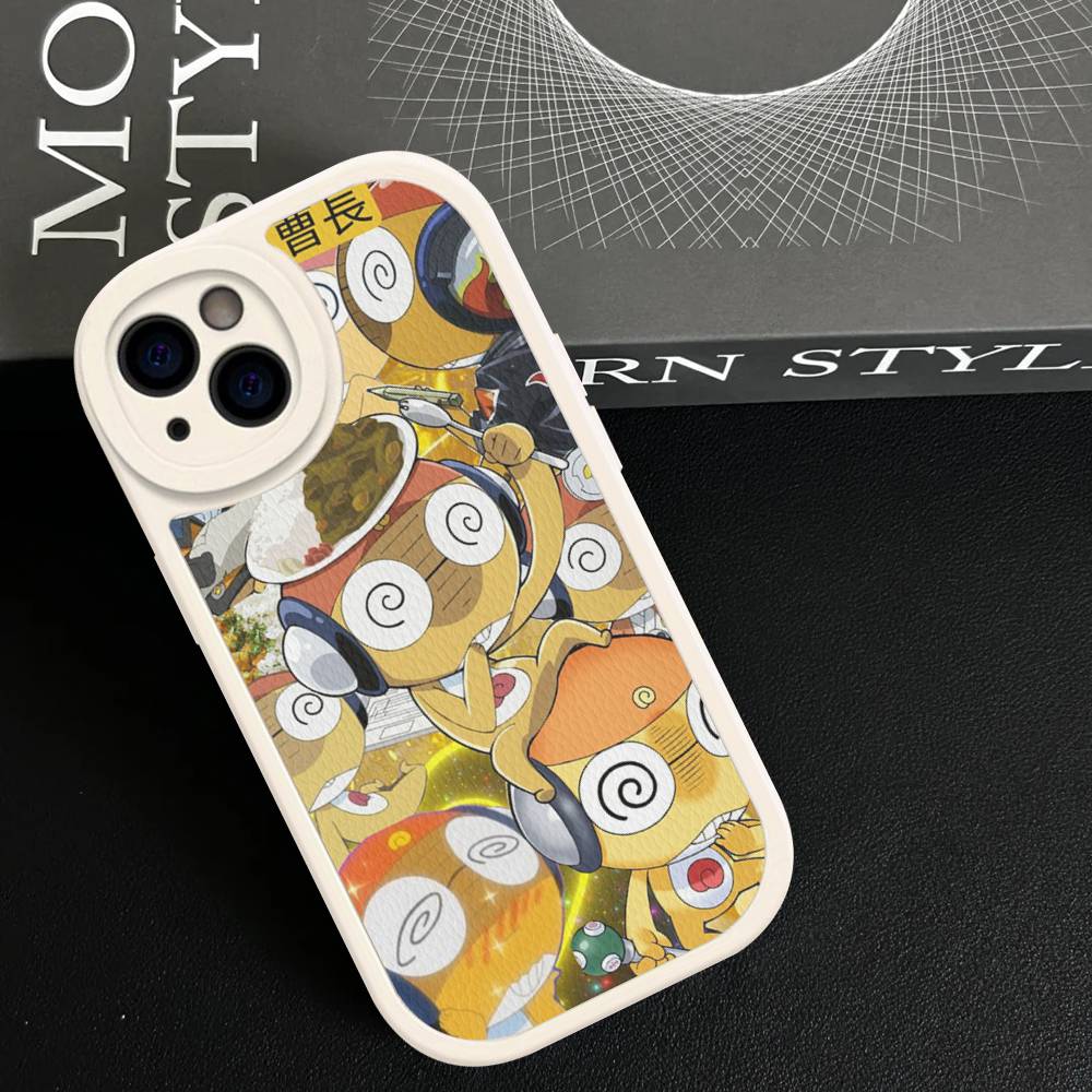 Keroro Frog Cool Gunsou Sergeant Phone Case For IPhone 16 15 14 13 12 11 Pro Max Plus Leather Shockproof Cover