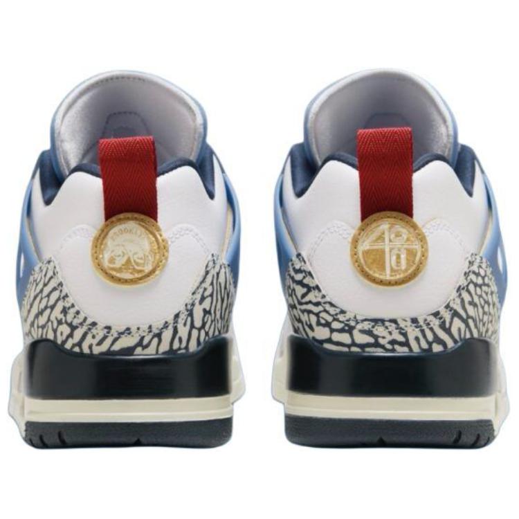 Air Jordan Spizike Low Motion White Armory Navy Aegean Storm Gym Red HM3712-164