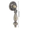 4 PCS Big Size Drawer Pulls Retro Copper Mounting Screws Bronze Tear Drop Pulls Zinc Alloy Cabinet Pull Handles Cabinet Upgrade