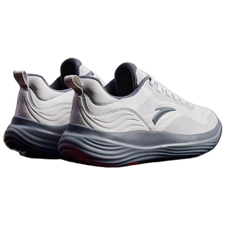 Anta Training Series Comfortable Versatile Non-Slip Wear-Resistant Lightweight Low-Top Easy To Bend Casual Running Shoes Men Sneaker Gray 112337793-5
