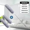 2.8-Meter Retractable long-Handled Fiber Duster For Household Cleaning And Dust Removal Electrostatic Dust Removal Set