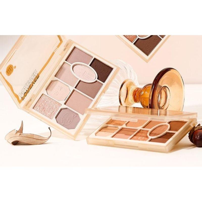 Xixi - Dark Rice Light Eyeshadow Palette - Pink Garden